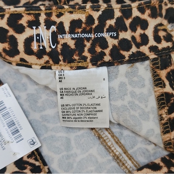 NWT INC Leopard Print Skirt - Picture 8 of 10